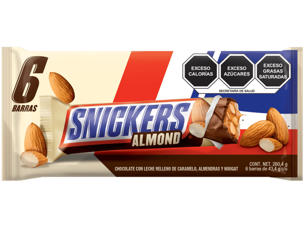 SNICKERS Almond 6 Pack 260,4 g