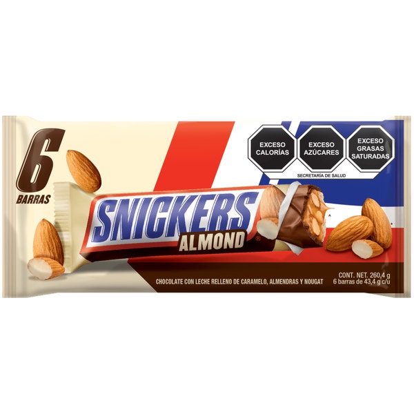 SNICKERS Almond 6 Pack 260,4 g